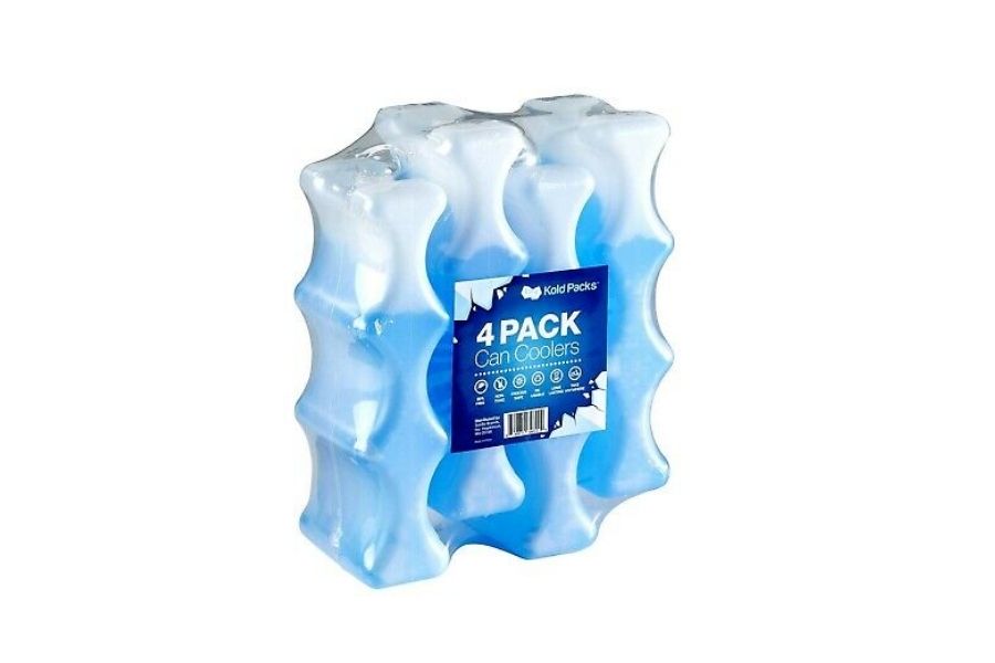 KoldPacks 4-pack Reusable Can-Cooling Ice Packs