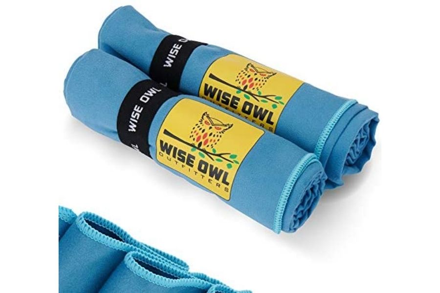 Wise Owl Outfitters Camping Travel Towel