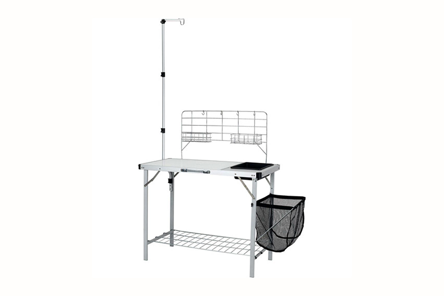 Best Ozark Trail Portable Camping Kitchen (Ozark Trail Portable Camp Kitchen and Sink Table with Lantern Pole)