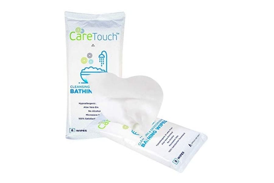 Care Touch Cleansing And Deodorizing Bathing Wipes