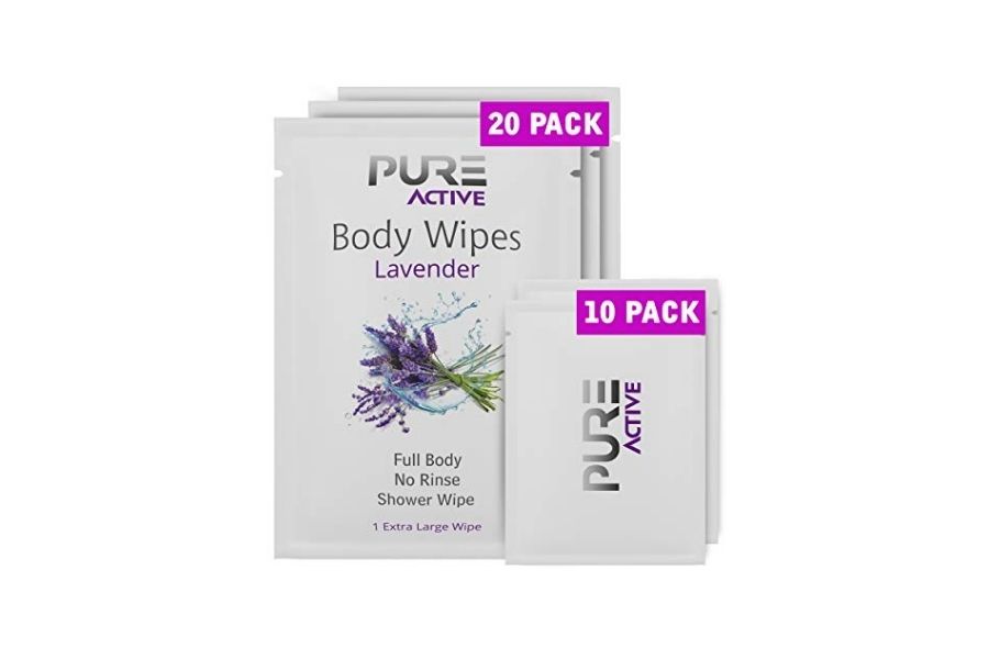Pure Active Ultimate Multipurpose Shower Body Wipes 