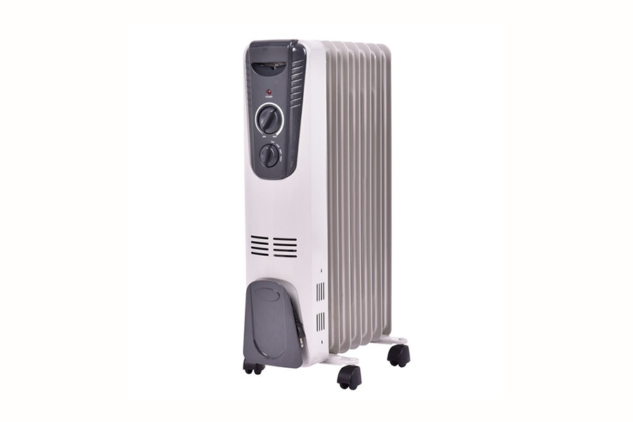 COSTWAY Oil Filled Radiator Heater, 1500W Portable Space Heater