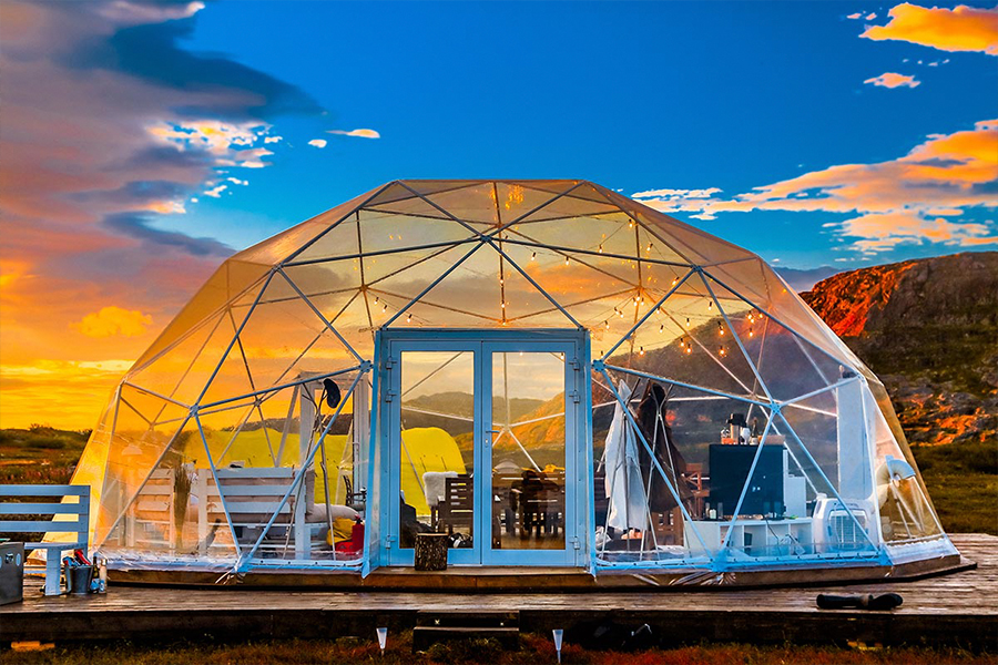 What are the best places to go glamping?
