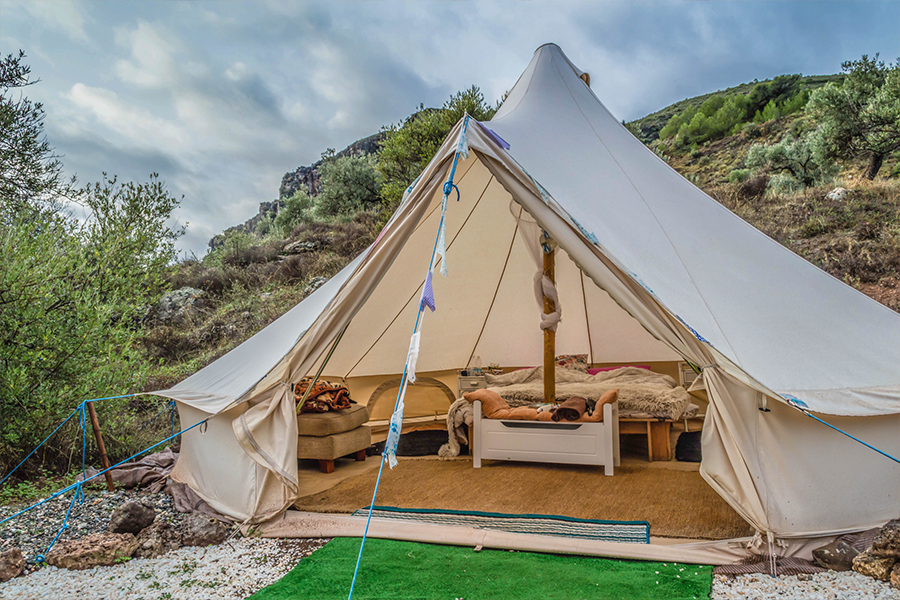 What makes glamping different from camping?