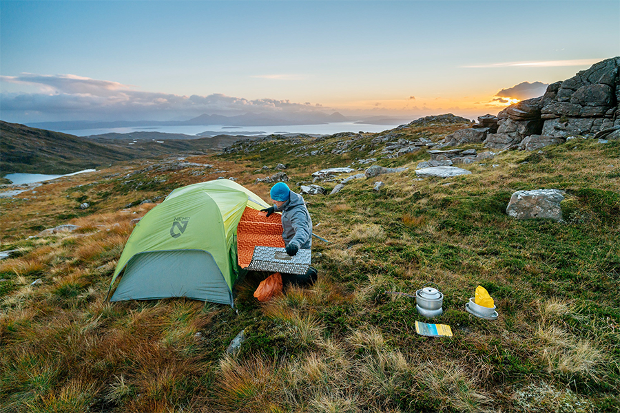 What is primitive camping?