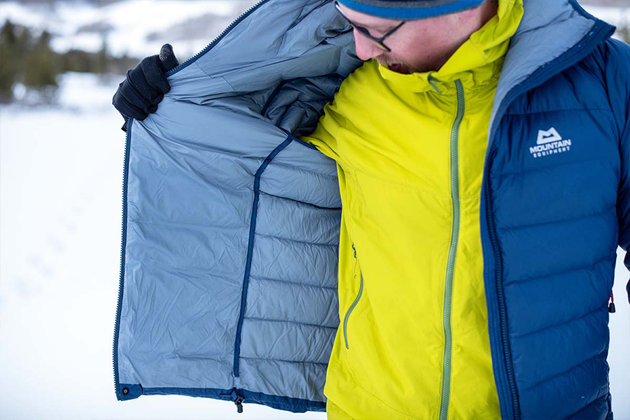 Clothing layering basics - mid layer